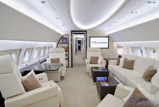 空客ACJ319公務(wù)機亮相2014年歐洲商務(wù)航空會議及展覽會（EBACE）